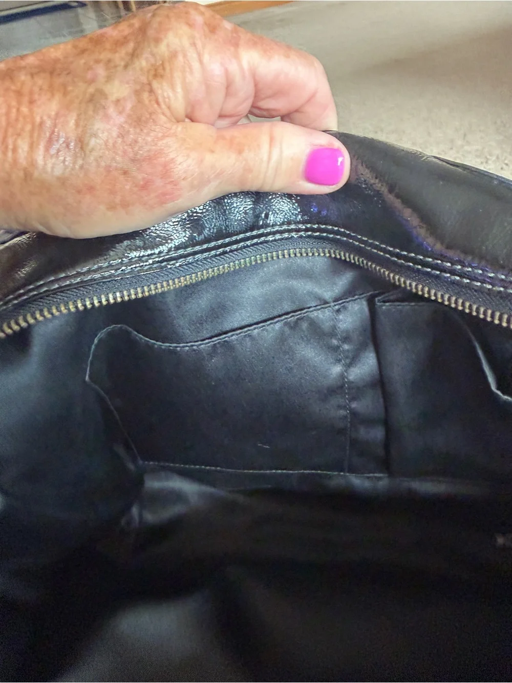 Coach shoulder tote